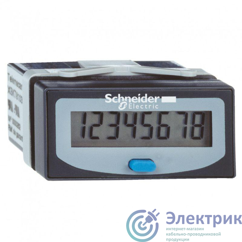 Сумматор 8 цифр жк-дисплей батарейка SchE XBKT81030U33E