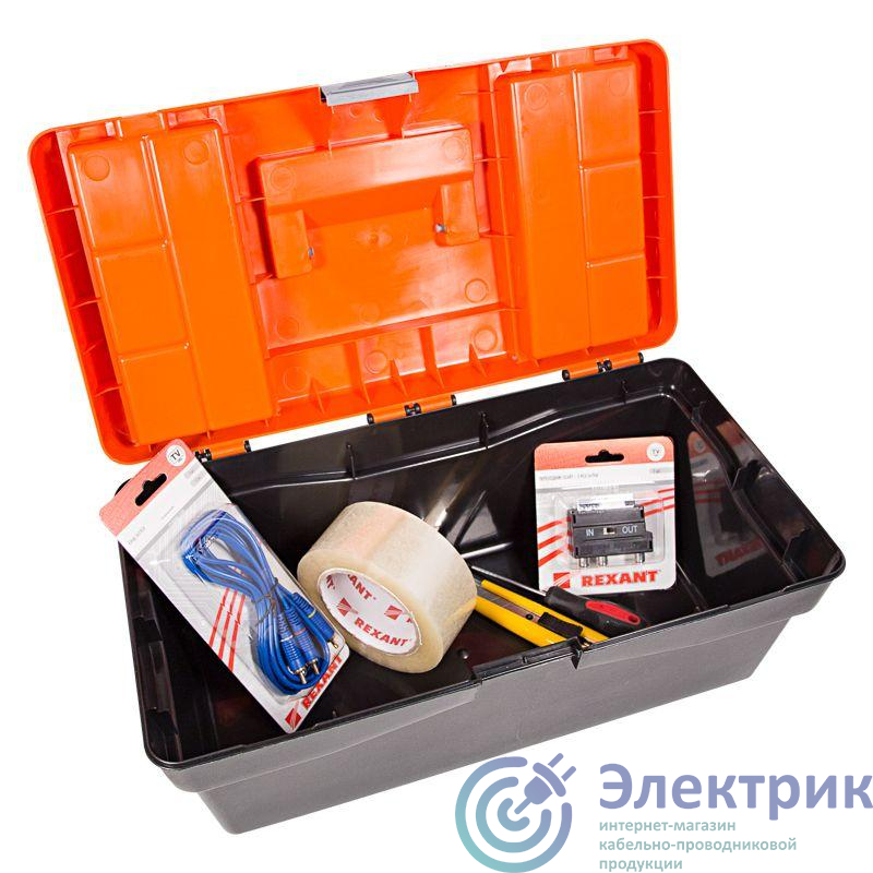 Ящик для инструмента 420х220х180мм пластик. PROCONNECT 12-5001-4